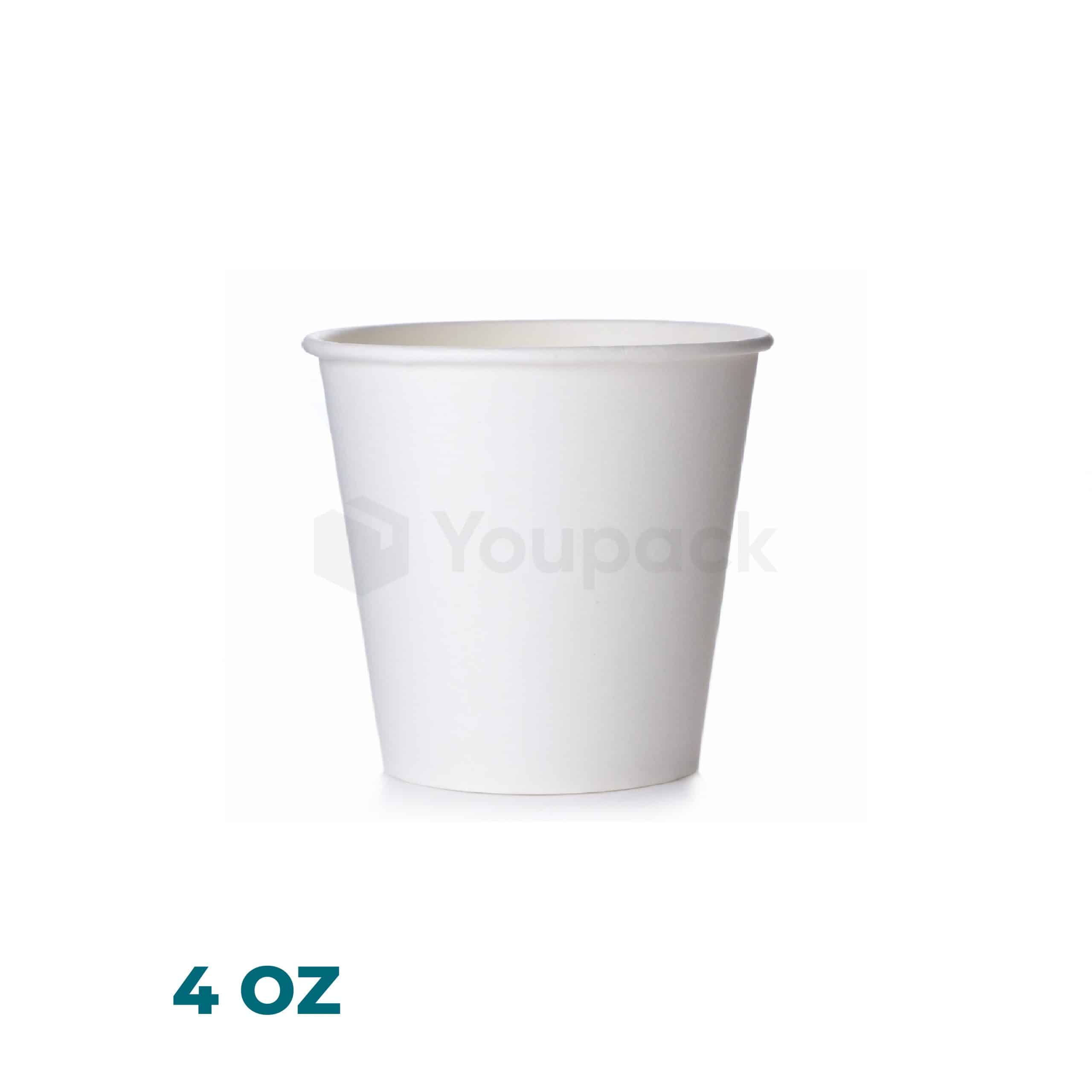 Gobelet blanc en carton boisson froide décor Splash 450ml 90mm H170mm