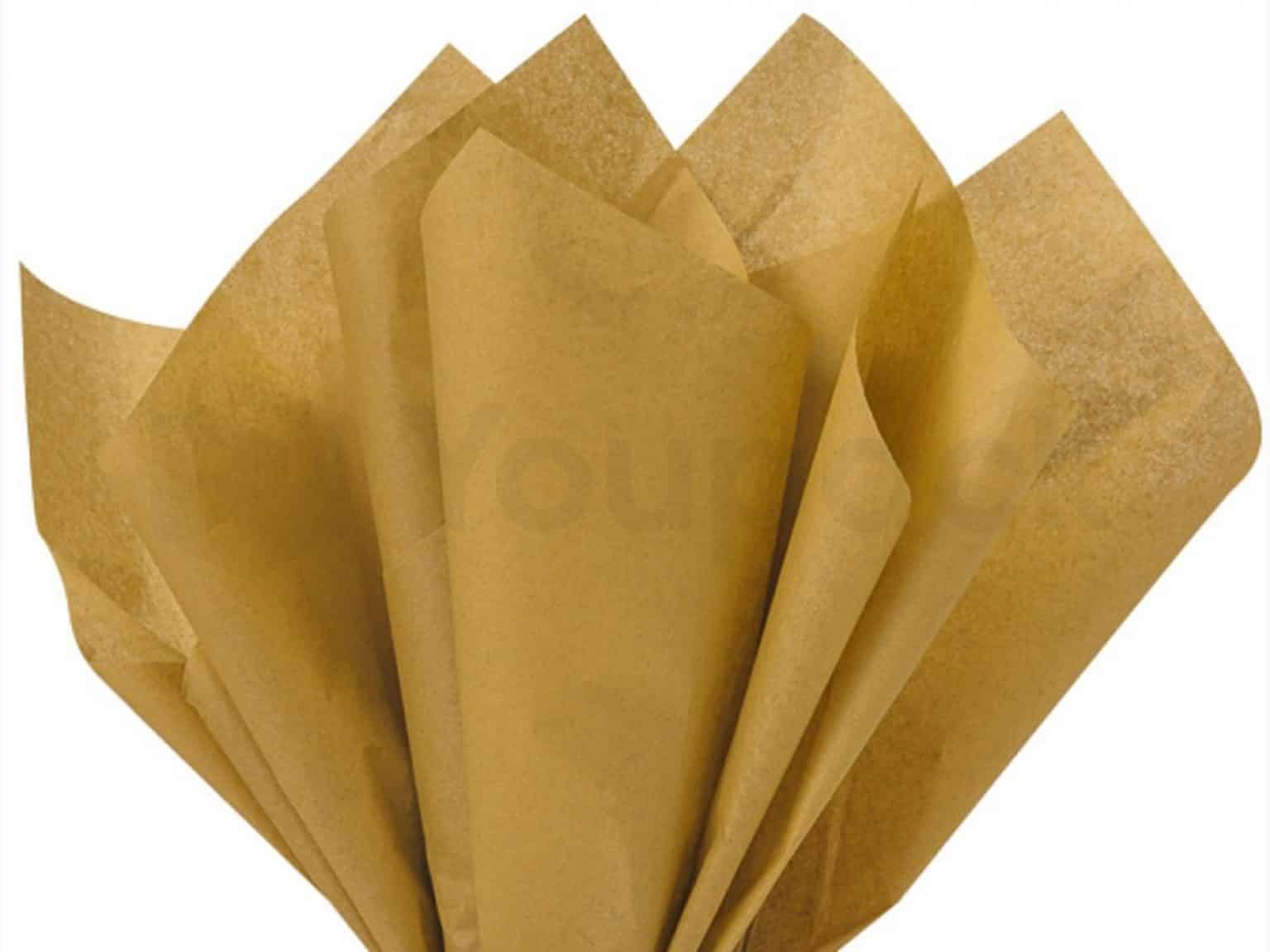 Papier Soie Gold 65x50cm Youpack