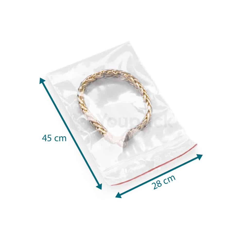 Sachets Zip pour Bijoux Minimalistes : Emballage Transparent et