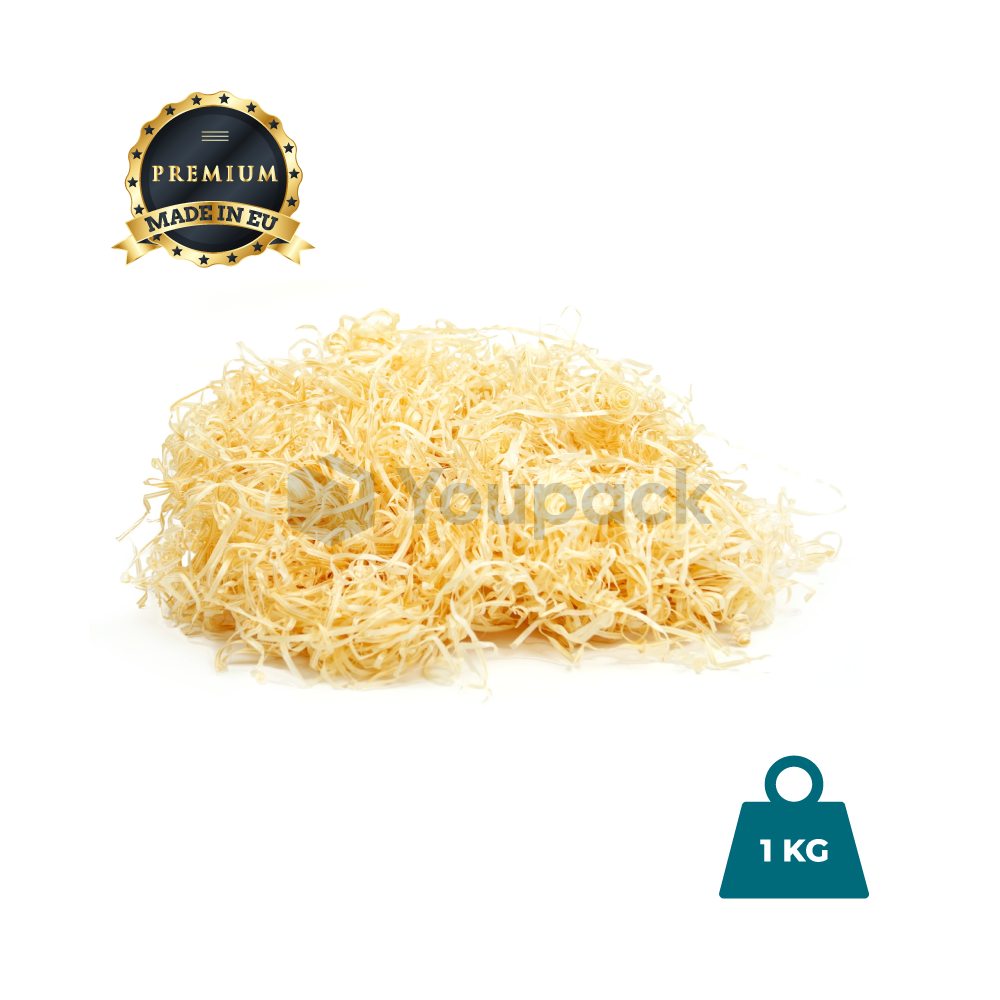 Laine de bois fine Premium 1 KG Youpack